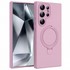 Microsonic Samsung Galaxy S24 Ultra Kılıf Aura Stant MagSafe Pembe 1