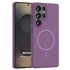 Microsonic Samsung Galaxy S25 Ultra Kılıf MagLeather Pro Lila 1