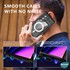 Microsonic Samsung Galaxy S24 Ultra Kılıf Waterproof 360 Full Body Protective Siyah 7
