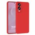 Microsonic Samsung Galaxy S25 Edge Kılıf Groovy Soft Kırmızı 1