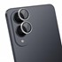 Microsonic Samsung Galaxy S25 Edge Tekli Kamera Lens Koruma Camı Gümüş 1