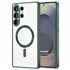 Microsonic Samsung Galaxy S26 Ultra Kılıf MagSafe Luxury Electroplate Yeşil 1