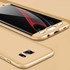 Microsonic Samsung Galaxy S7 Edge Kılıf Double Dip 360 Protective Gold 3