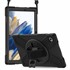 Microsonic Samsung Galaxy Tab A8 X200 Kılıf Heavy Defender Siyah 1