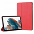 Microsonic Samsung Galaxy Tab A8 X200 Kılıf Slim Translucent Back Smart Cover Kırmızı 1