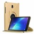 Microsonic Samsung Galaxy Tab Active2 T390 Kılıf 360 Rotating Stand Deri Gold 1