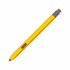 Microsonic Samsung Galaxy Tab S Pen Kılıf Retro Style Mat Silikon Sarı 1