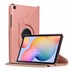 Microsonic Samsung Galaxy Tab S6 Lite 10 4 P610 Kılıf 360 Rotating Stand Deri Rose Gold 1