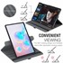 Microsonic Samsung Galaxy Tab S6 10 6 T860 Kılıf 360 Rotating Stand Deri Rose Gold 4