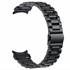Microsonic Samsung Galaxy Watch FE Solid Steel Kordon Siyah 2