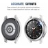 Microsonic Samsung Galaxy Watch 6 Classic 43mm Kılıf Clear Premium Slim WatchBand Şeffaf 3