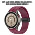 Microsonic Samsung Galaxy Watch 7 40mm Kordon Ribbon Line Bordo 2