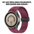 Microsonic Samsung Galaxy Watch 6 Classic 43mm Kordon Ribbon Line Bordo 2