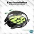 Microsonic Samsung Galaxy Watch 7 40mm Kılıf Ekranı Tam Kaplayan 360 Full Round Soft Silicone Siyah 4