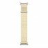 Microsonic Samsung Galaxy Watch 8 40mm Kordon FlexWeave Kumaş Bej 2