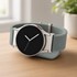 Microsonic Samsung Galaxy Watch 8 40mm Kordon FlexWeave Kumaş Gri 5
