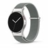 Microsonic Samsung Galaxy Watch 8 40mm Kordon FlexWeave Kumaş Gri 1
