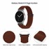 Microsonic Samsung Galaxy Watch 8 40mm Kordon FlexWeave Kumaş Kahverengi 4