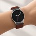 Microsonic Samsung Galaxy Watch 8 40mm Kordon FlexWeave Kumaş Kahverengi 3