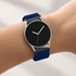 Microsonic Samsung Galaxy Watch 8 40mm Kordon FlexWeave Kumaş Lacivert 3