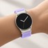 Microsonic Samsung Galaxy Watch 8 40mm Kordon FlexWeave Kumaş Lila 3