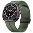 Microsonic Samsung Galaxy Watch 8 Classic 46mm Kordon Ribbon Line Koyu Yeşil 1
