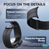 Microsonic Samsung Galaxy Watch 8 40mm Kordon Ribbon Line Koyu Gri 2