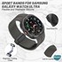 Microsonic Samsung Galaxy Watch 8 40mm Kordon Ribbon Line Koyu Gri 4