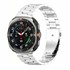 Microsonic Samsung Galaxy Watch 8 44mm Metal Stainless Steel Kordon Gümüş 2
