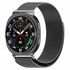 Microsonic Samsung Galaxy Watch 8 44mm Milanese Loop Kordon Siyah 2