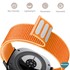 Microsonic Samsung Galaxy Watch Ultra Hasırlı Kordon Woven Sport Loop Bej 3