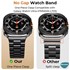 Microsonic Samsung Galaxy Watch Ultra Metal Stainless Steel Kordon Gümüş 3