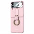 Microsonic Samsung Galaxy Z Flip 3 Kılıf Ring Fall Platinum Pembe 1