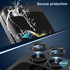 Microsonic Samsung Galaxy Z Flip 6 Tekli Kamera Lens Koruma Camı Yeşil 2