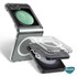 Microsonic Samsung Galaxy Z Flip 7 FE Kılıf MagSafe Clear Soft Şeffaf 4