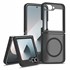 Microsonic Samsung Galaxy Z Flip 7 FE Kılıf Matte FrostMag Siyah 1
