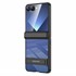 Microsonic Samsung Galaxy Z Flip 7 Kılıf Clarity Stand Siyah 1