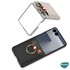 Microsonic Samsung Galaxy Z Flip 7 Kılıf LuxRing Wallet Carbon Siyah 4