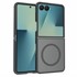 Microsonic Samsung Galaxy Z Flip 7 Kılıf Matte FrostMag Siyah 1
