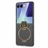 Microsonic Samsung Galaxy Z Flip 7 Kılıf Ring Fall Platinum Siyah 1