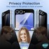 Microsonic Samsung Galaxy Z Flip 7 Privacy 5D Gizlilik Filtreli Cam Ekran Koruyucu Siyah 2