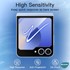Microsonic Samsung Galaxy Z Flip 7 Privacy 5D Gizlilik Filtreli Cam Ekran Koruyucu Siyah 4