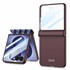 Microsonic Samsung Galaxy Z Flip 8 Kılıf Magneto Elite Bordo 1