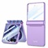 Microsonic Samsung Galaxy Z Flip 8 Kılıf Magneto Elite Lila 1
