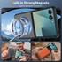 Microsonic Samsung Galaxy Z Flip 8 Kılıf Matte FrostMag Siyah 6