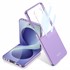 Microsonic Samsung Galaxy Z Flip 8 Kılıf Shape Hard Cover Lila 1