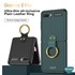 Microsonic Samsung Galaxy Z Flip Kılıf Ring Fall Platinum Koyu Yeşil 2