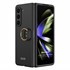 Microsonic Samsung Galaxy Z Fold 5 Kılıf Ring Fall Platinum Siyah 1