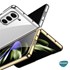 Microsonic Samsung Galaxy Z Fold 5 Kılıf Shell Platinum Yeşil 2