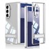 Microsonic Samsung Galaxy Z Fold 7 Kılıf Clarity Stand Gümüş 1